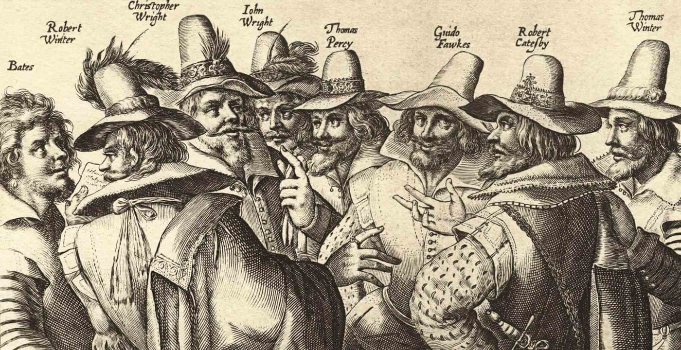 Gunpowder Plot Conspirators Illustration of the conspirators of the Gunpowder Plot