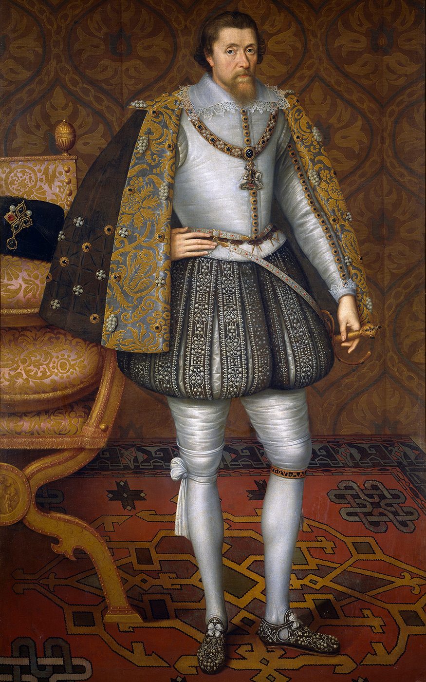 King James I England Painting of King James I of England.