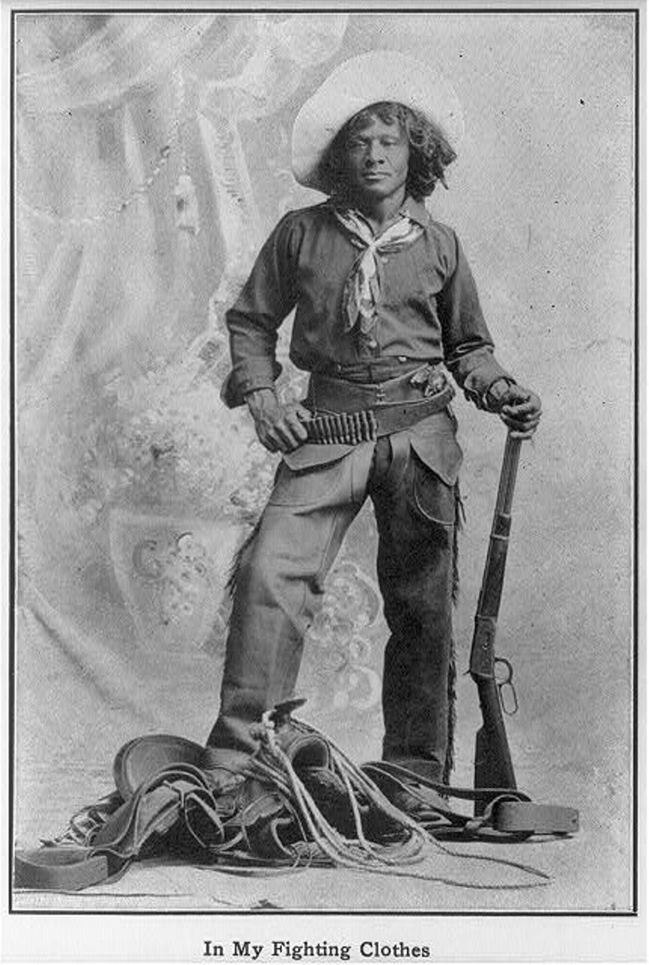 Black and white photograph of Nat Love.
